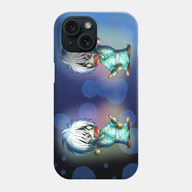 dark elf twins with num-chuks Phone Case by cuisinecat