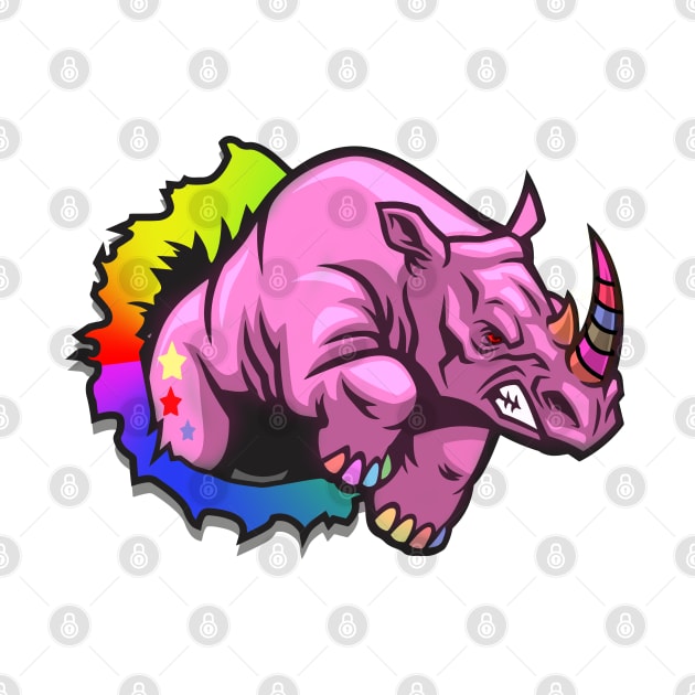 A rhino unicorn by yinon-h