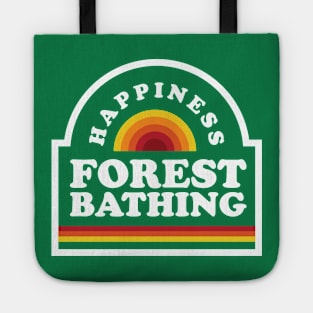 Forest Bathing is Happiness Tote