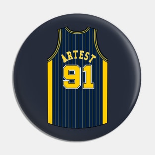 Ron Artest Indiana Jersey  Qiangy Pin