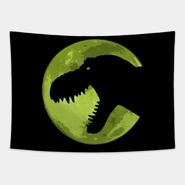 Tyranno Moon Tapestry by nickbeta