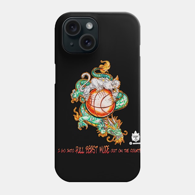 FULL BEAST MODE ON THE COURT!!! Phone Case by DHARRIS68