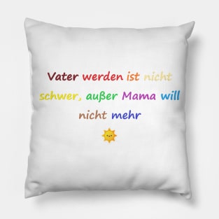 Alles Gute zum Vatertag Pillow