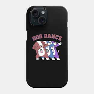 Three dance dog Phone Case