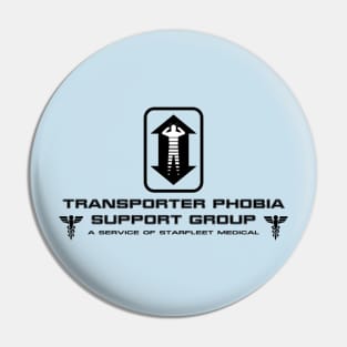 Transporter Phobia Support Group Pin