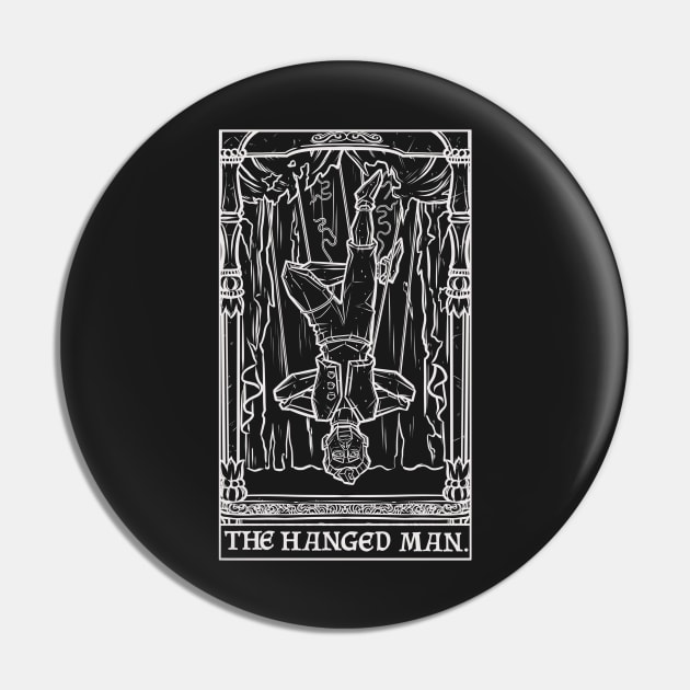 The Hanged Man Tarot Card Marionette Pin by TheGhoulishGarb