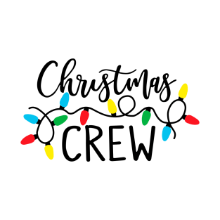 Christmas Crew Christmas Lights Family Pajama Men Women Kids T-Shirt