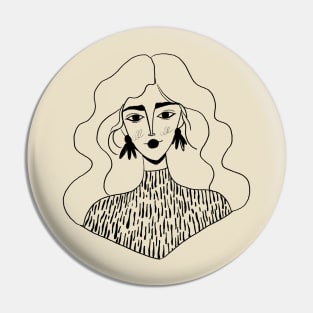 Beautiful Spanish girl Pin