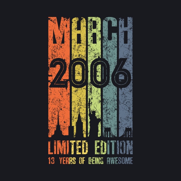 March 2006 Limited Edition 13 Years Of Being Awesome Hipster by huepham613
