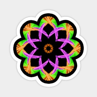 Colorful mandala Magnet