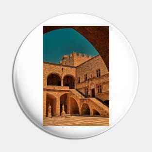 Greece. Rhodes. Palace of the Grand Master of the Knights of Rhodes. Pin