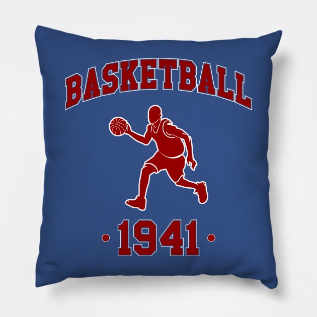 Basketball || 1941 Pillow by Aloenalone