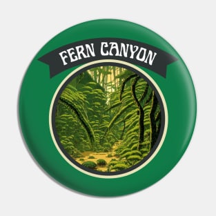 Fern Canyon Hike Trail Camping and Hiking Weekend in California Pin