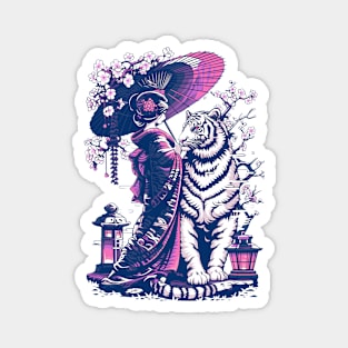 Geisha tiger shogun’s Geisha 87017 Magnet