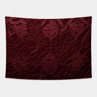 Broken glass tile and mosaic background Tapestry