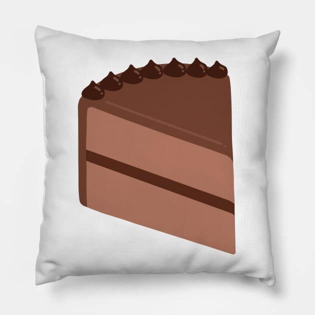 Chocolate Cake Pillow by zalmonella