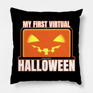 My first virtual halloween Pillow