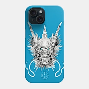 Shiro ryu - white dragon Phone Case