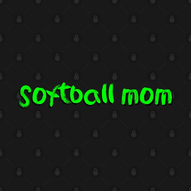 Softball mom by Forestspirit