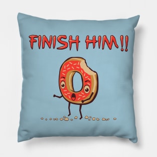 Finish Him!! Pillow