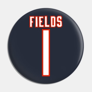 Justin Fields Numbers Pin