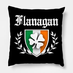 Flanagan Shamrock Crest Pillow