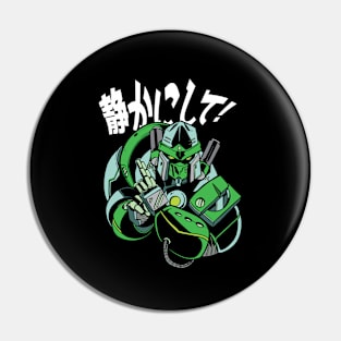 Ninja Robot Pin