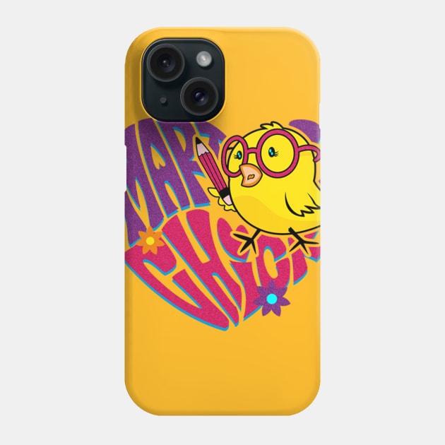 Smart Chick Phone Case by thatscool