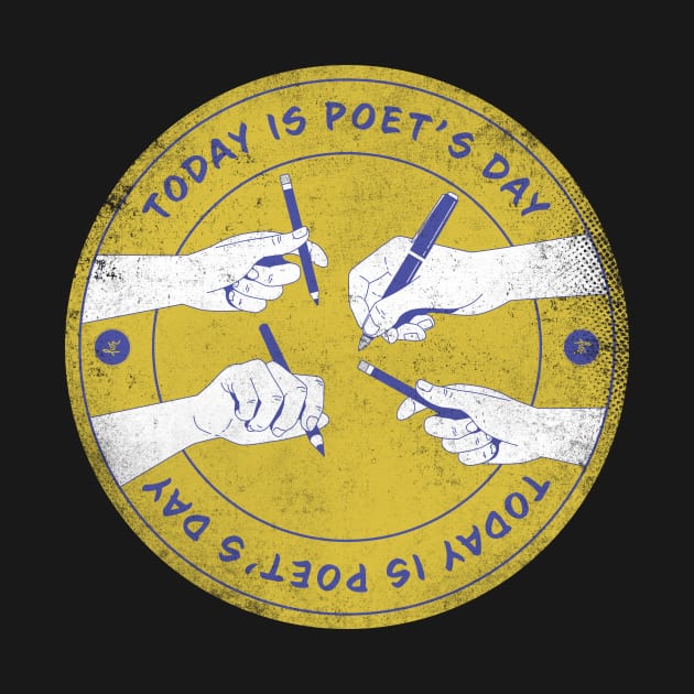 Today is Poet’s Day Badge by lvrdesign