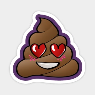 Poop in love Magnet