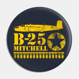 B-25 Mitchell (distressed) Pin