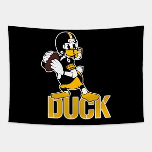 Pittsburgh Football Duck Hodges Tapestry