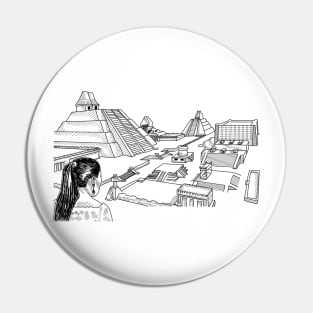 Tenochtitlan Pin