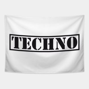 Techno #1 (BLK) Tapestry