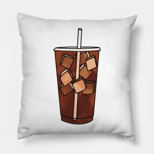 Iced Coffee Pillow