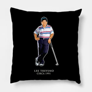 Lee Trevino Circa 1991 Pillow