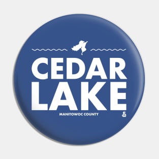 Manitowoc County, Wisconsin - Cedar Lake Pin