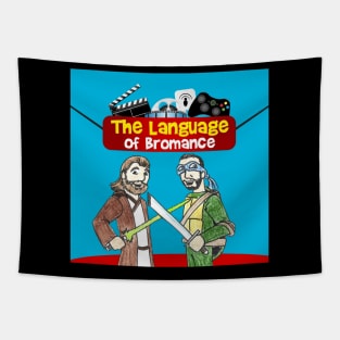 Language of Bromance Album Cover Tapestry