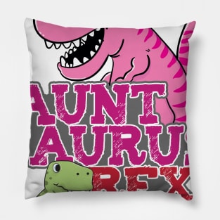 'Auntsaurus Rex' Cool Dinosaurs T Rex Pillow