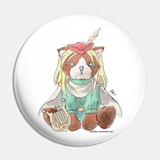 Harlock the Cat Cosplay: Spoony Bard Gilbert Pin