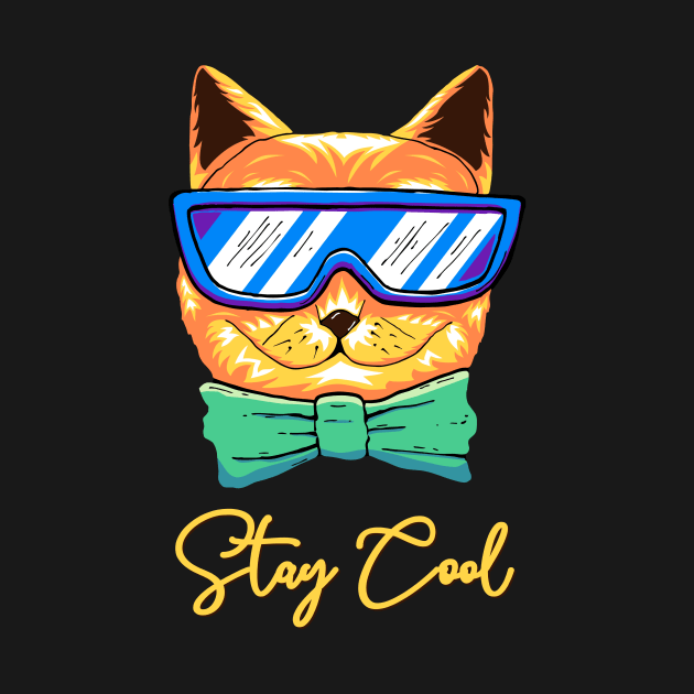 cat stay cool by timegraf