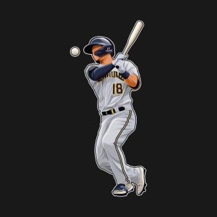 Keston Hiura Bats T-Shirt