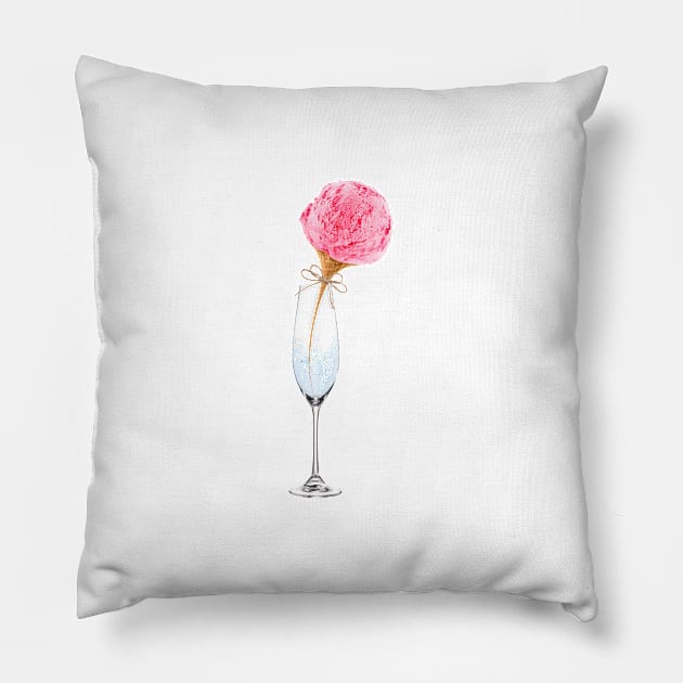 Rose Pillow by igorkalatay