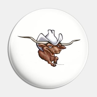 Longhorn Pin