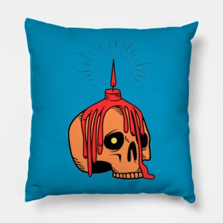 Luminous skull Pillow