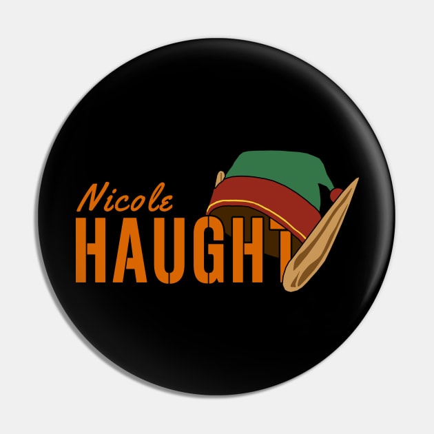 Nicole Haught Christmas Elf Pin by gingertv02