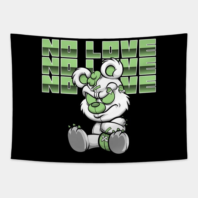 Teddy Bear Retro Tapestry by NB-Art