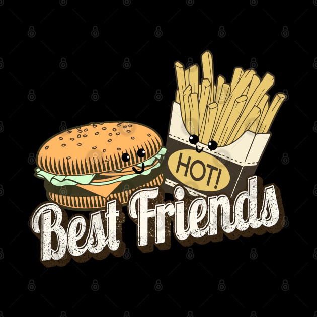 Best Friends Best Friends fries and burger BBF Fast Food by benyamine