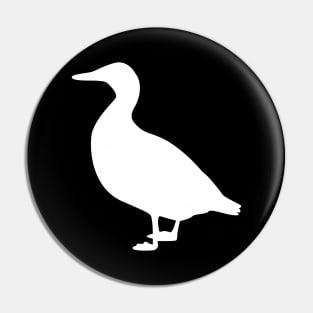 Duck Silhouette Pin