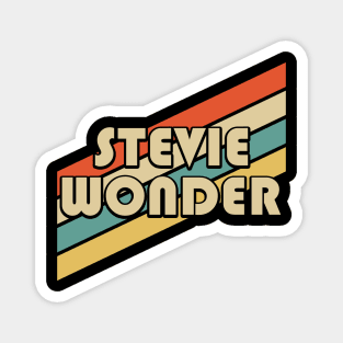 Vintage 80s Stevie Wonder Magnet